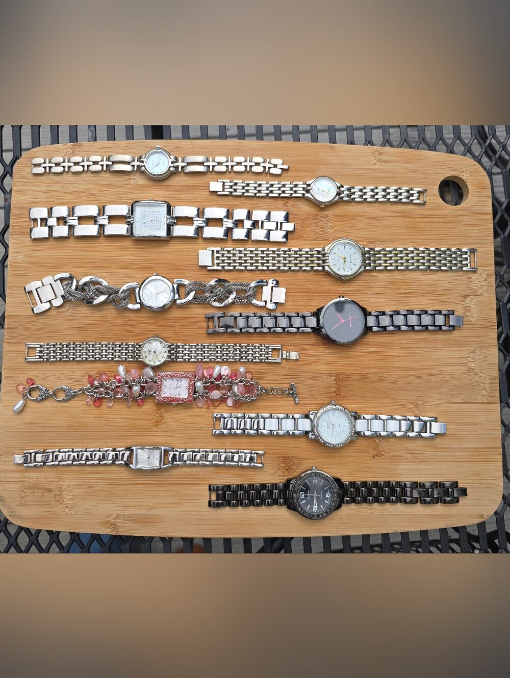 Mostly Silver Vintage Watch Lot Bundle Estate For Wear Repurpose Repair